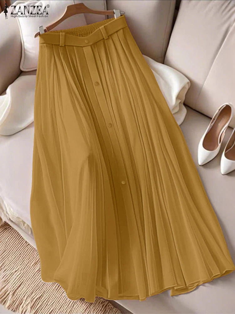 Zanzea модные длинные юбки женские - Фотография_2