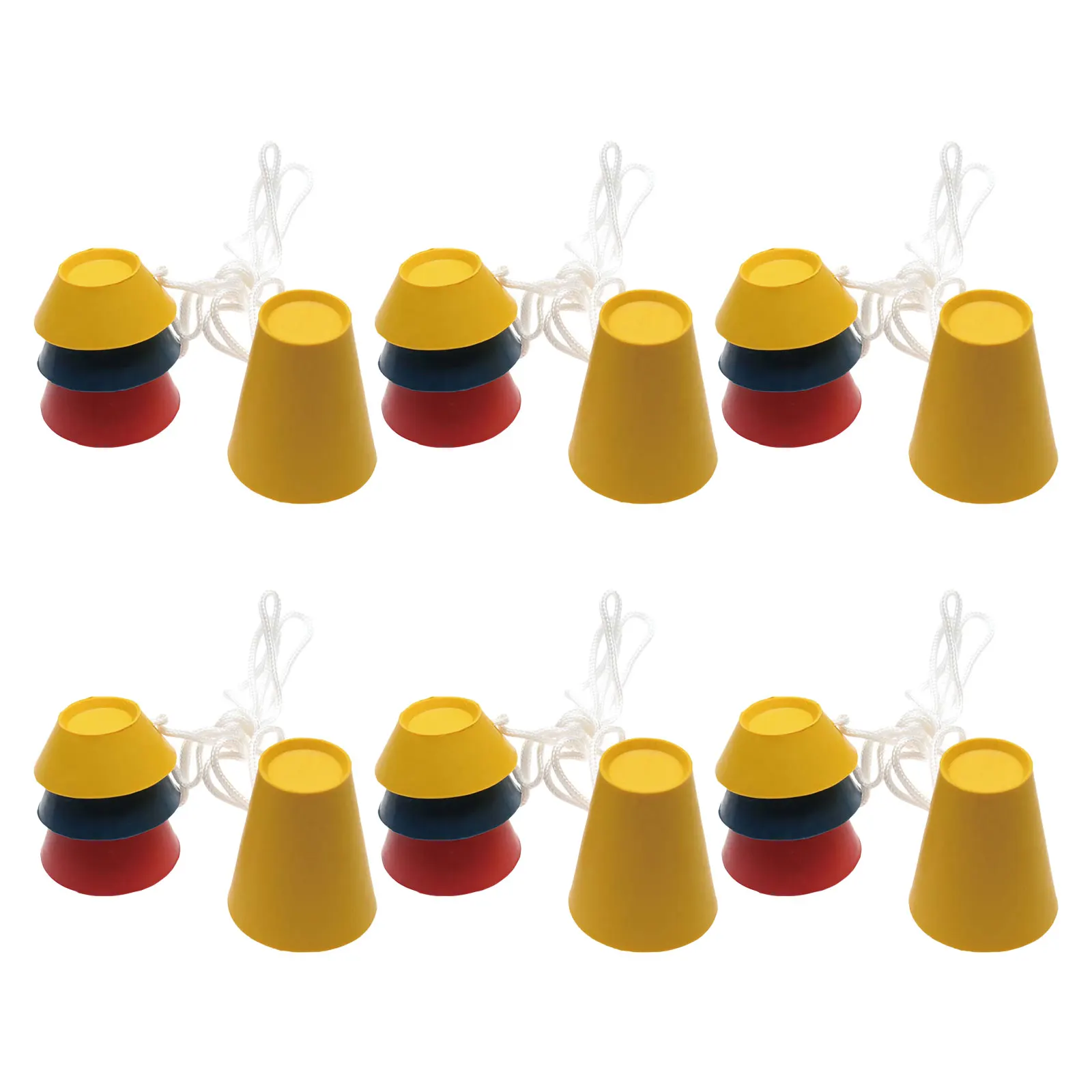 6 комплектов резиновых футболок для гольфа