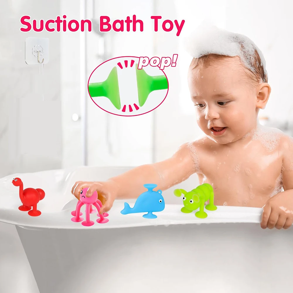 Детские игрушки для ванной на присоске для детей - Фотография_2
