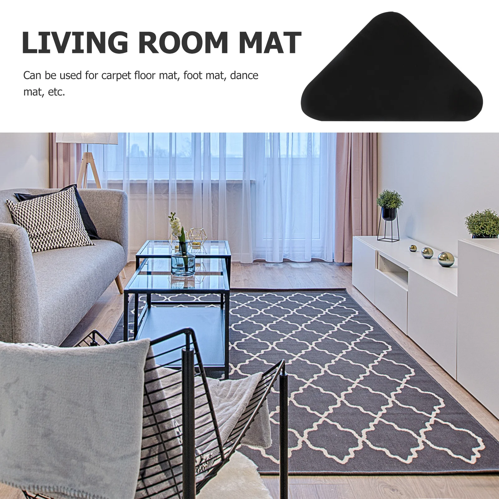 8pcs carpet anti curling stickers