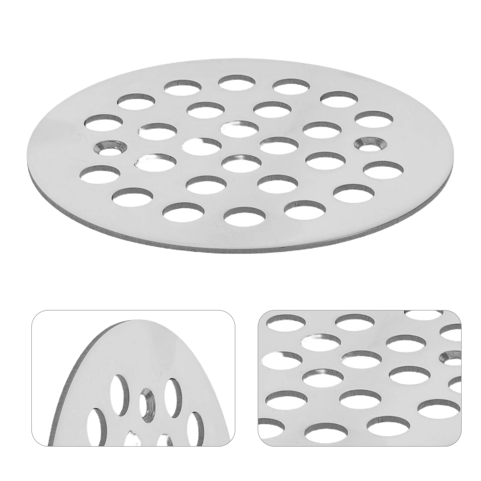 Круглая сливная крышка для пола из нержавеющей стали