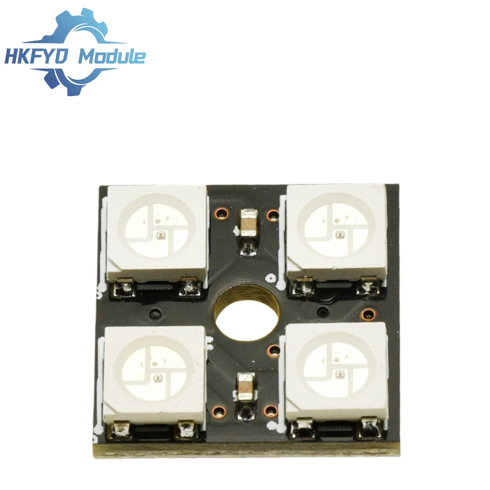 Ws2812 4-битный модуль светодиодной - Фотография_2