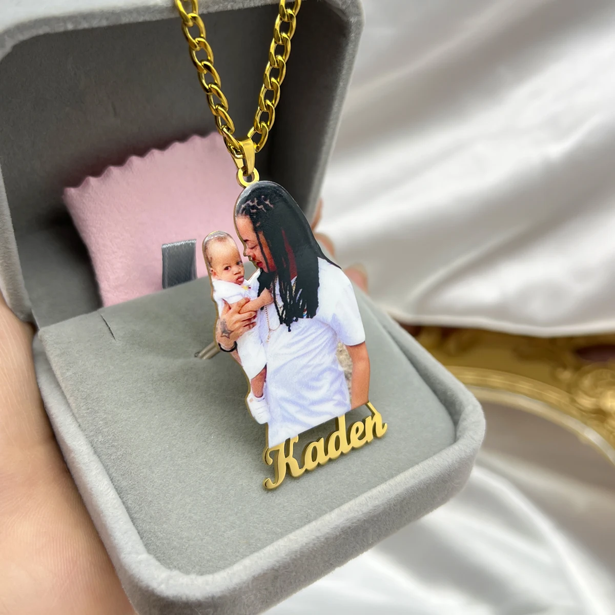 Ожерелье с фото имени на заказ - Фотография_2
