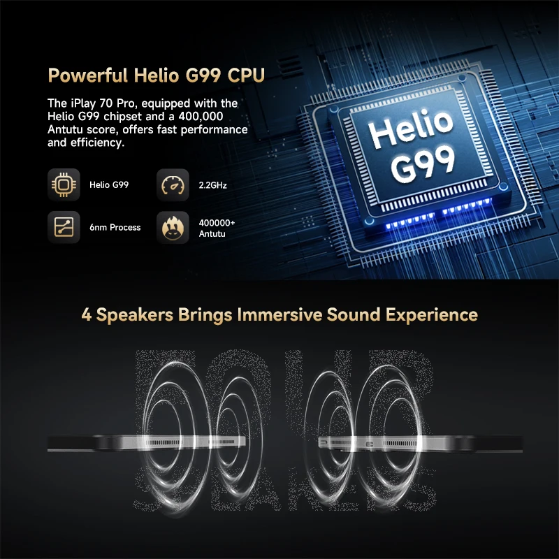 Alldocube iplay70 pro tablet helio g99 10 - Фотография_2