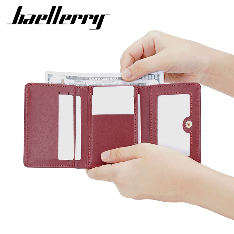Baellerry новый короткий женский кошелек с карманом для монет - Фотография_3