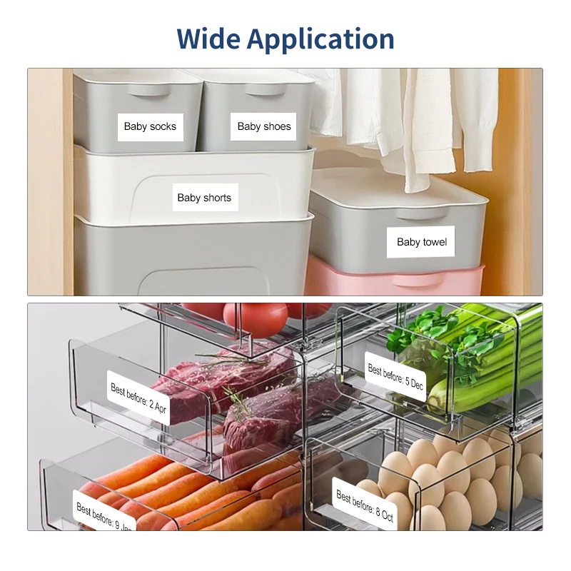 Белая термоэтикетка шириной 50/60 мм - Фотография_3