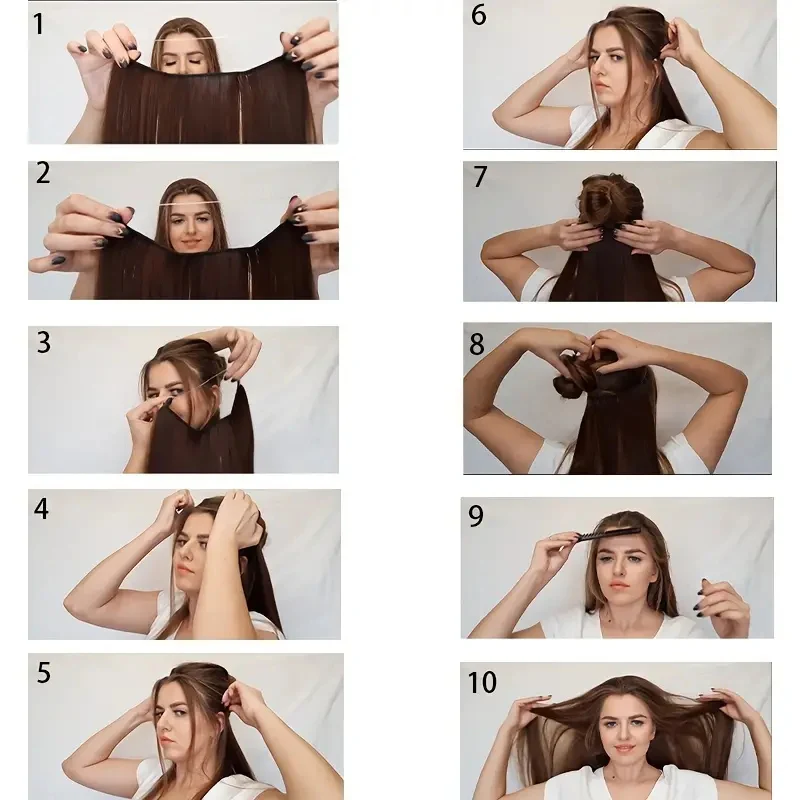 Парик для наращивания рыбьей нити - Фотография_6