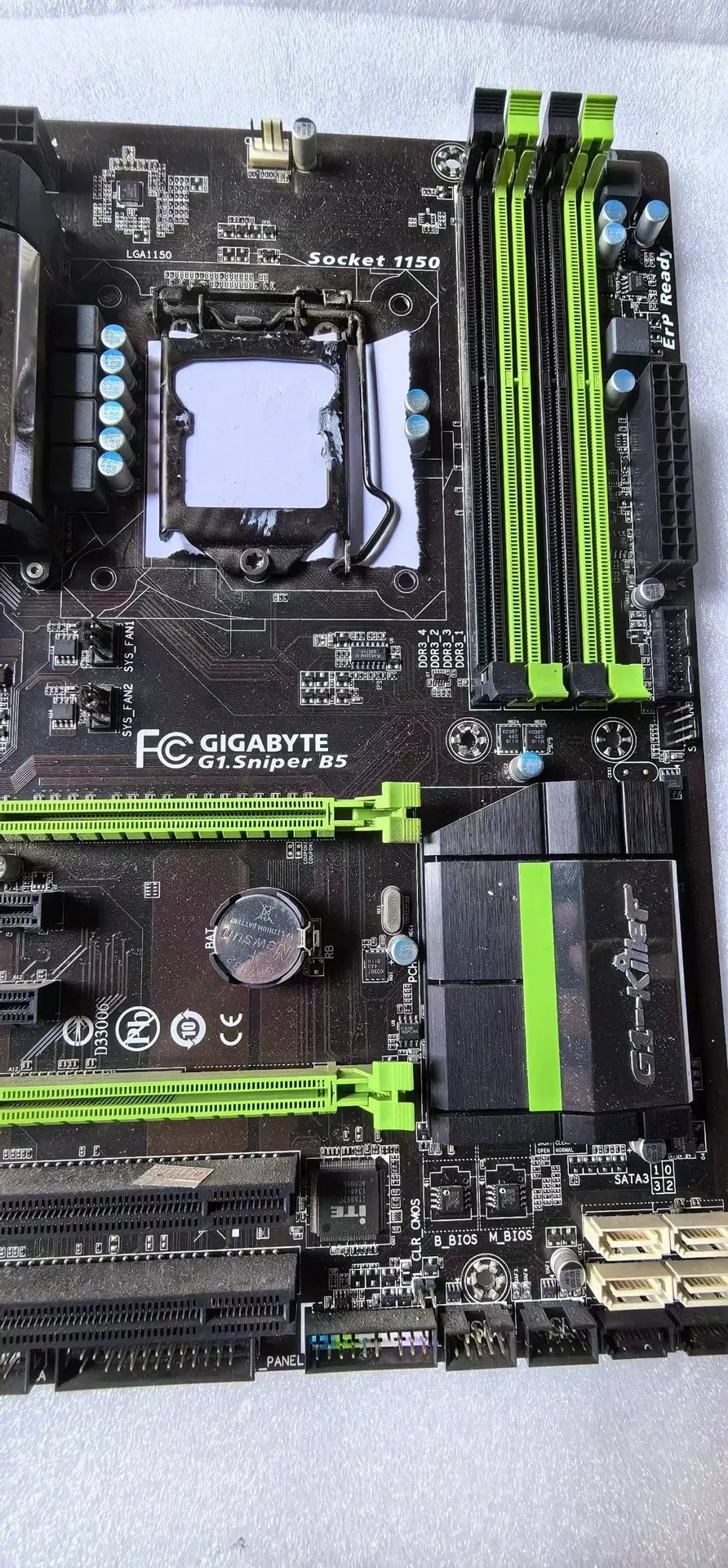 Тест материнской платы известного бренда-g1 sniperb5 неповрежденный - Фотография_2