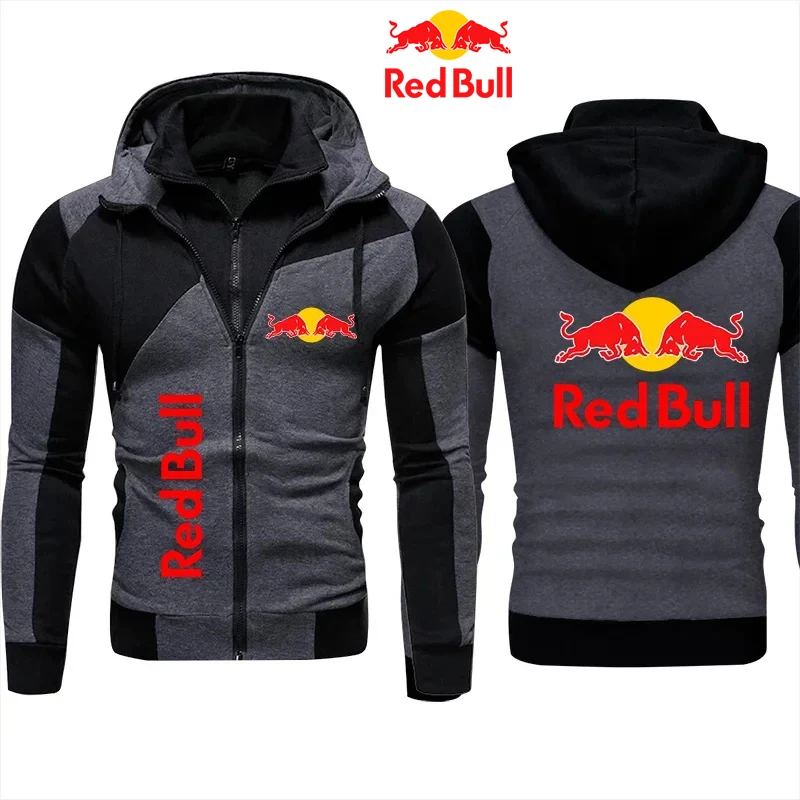 Мотоциклетная куртка с логотипом red bull