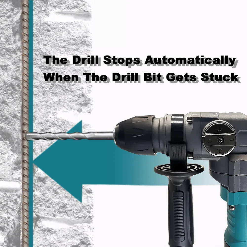 36 мм бесщеточная дрель-перфоратор - Фотография_4