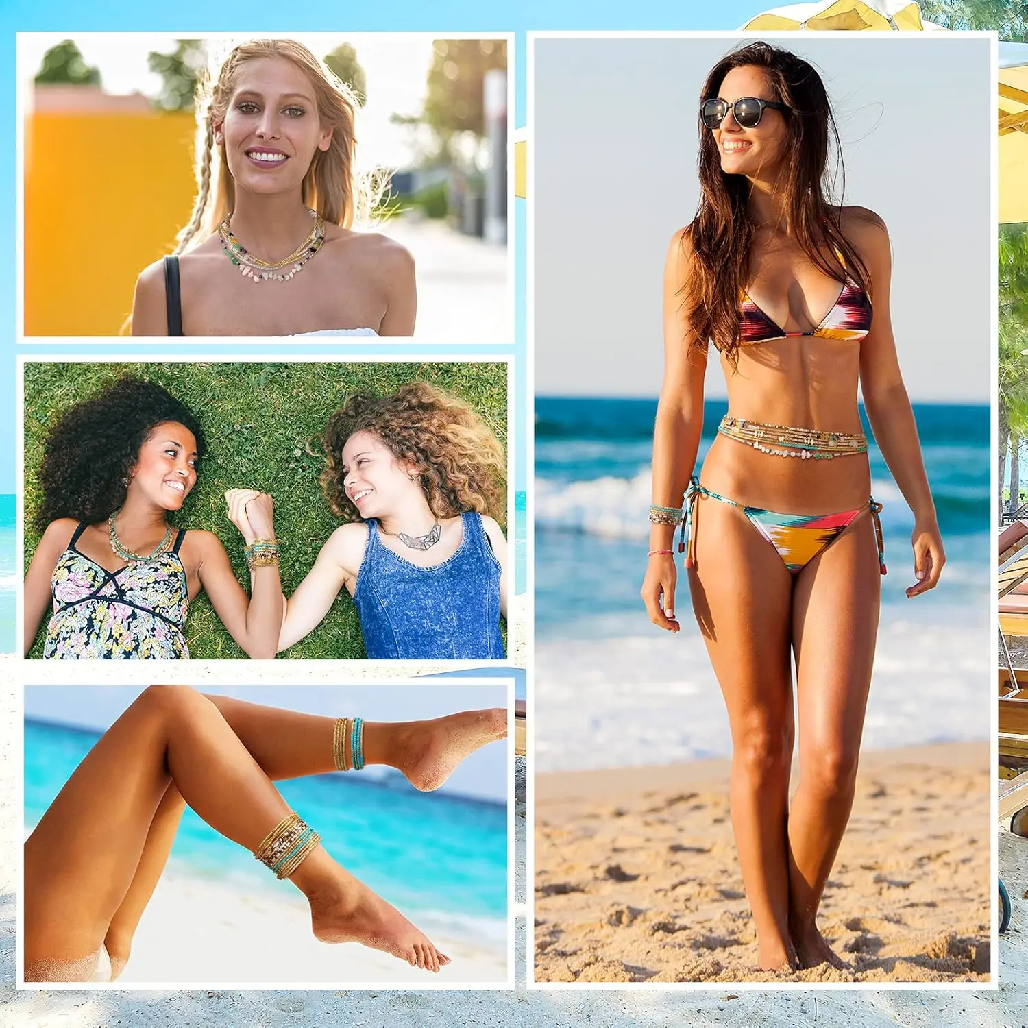 7 pieces waist beads for women - Фотография_5