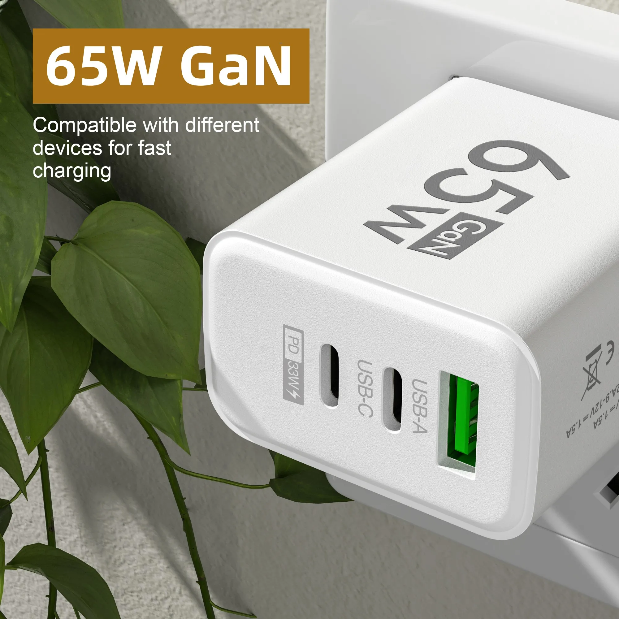 Usb c зарядное устройство gan зарядное устройство quick charge 3 - Фотография_4