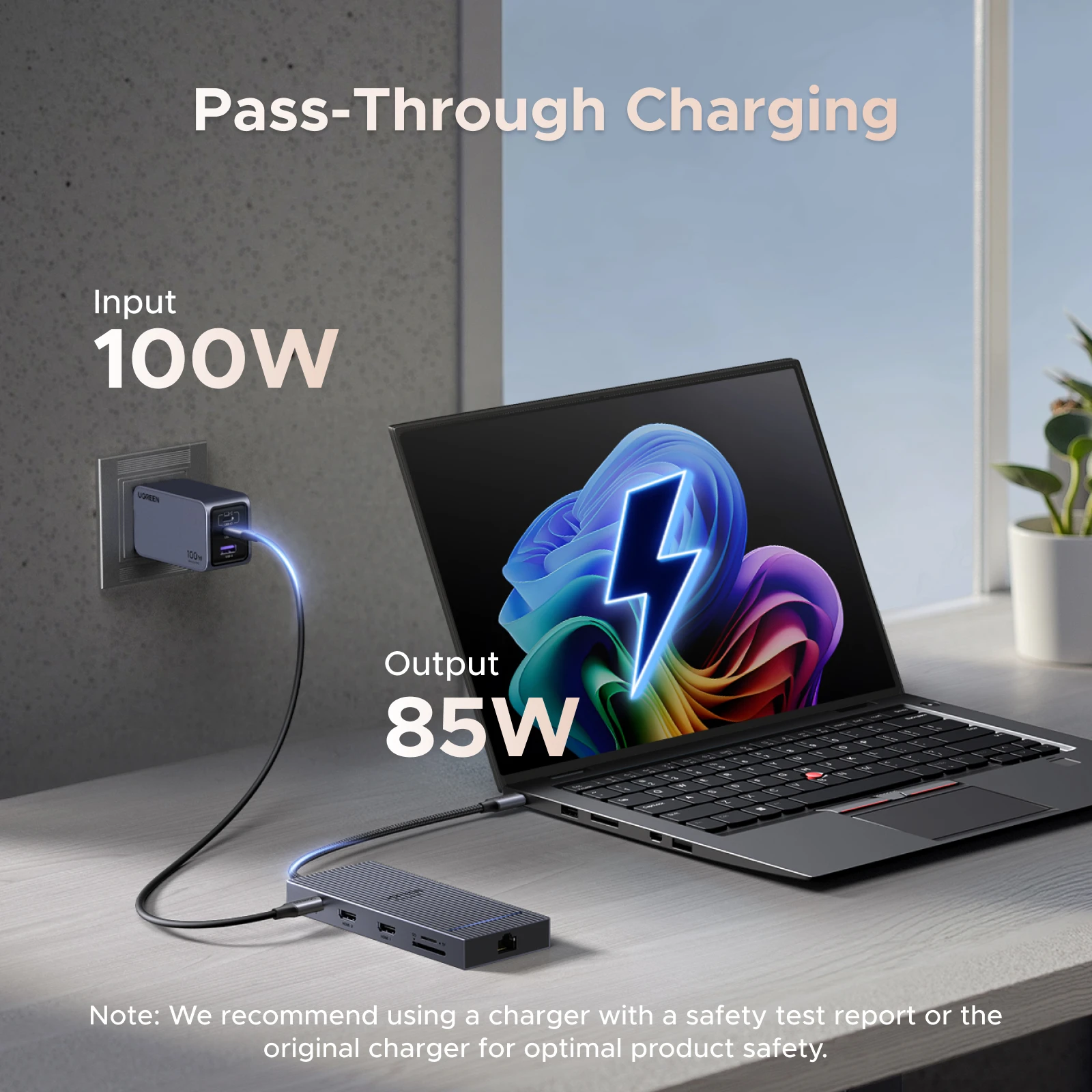 Ugreen usb c hub 10-в-1 4k60 гц hdmi usb3 - Фотография_4