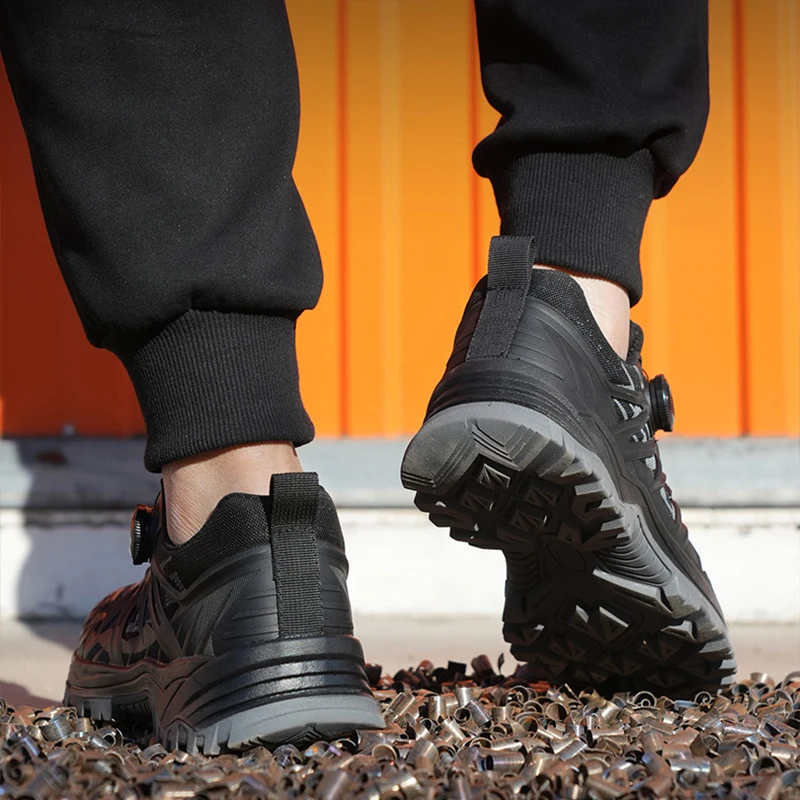 Мужская рабочая защитная обувь для строительства - Фотография_5