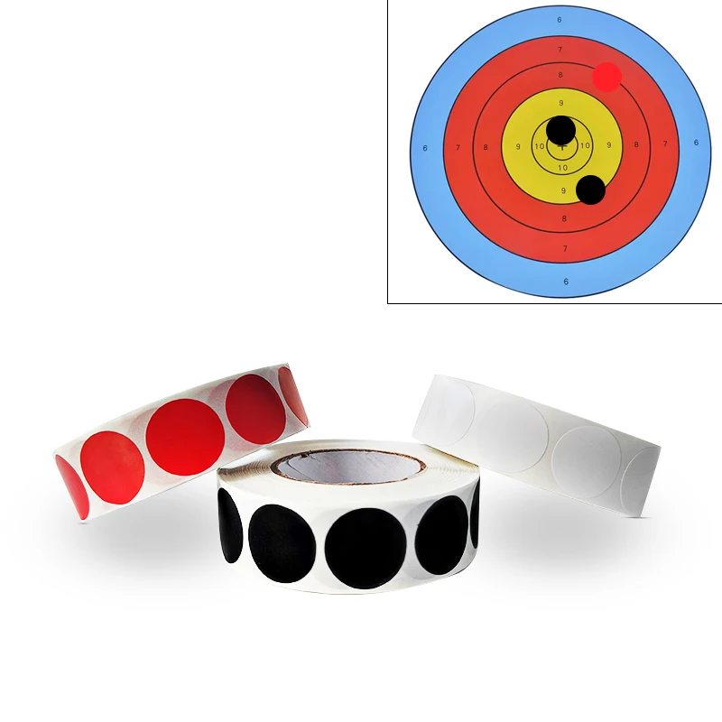 Стрельба по мишеням черные/красные