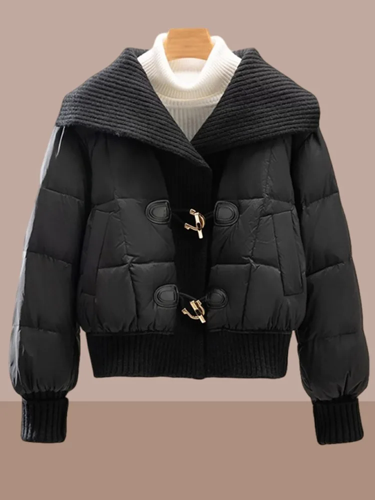 Thiened fce down хлопковое пальто