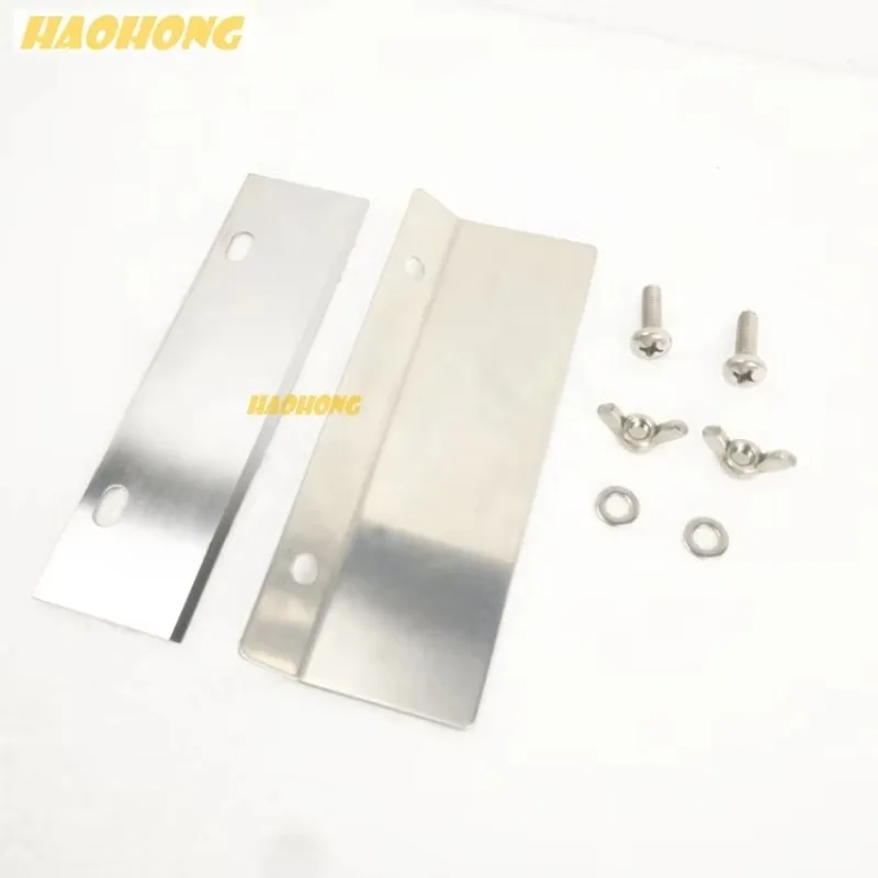 Коммерческий сверхмощный 6-дюймовый алюминиевый скребок для чистки барбекю - Фотография_6