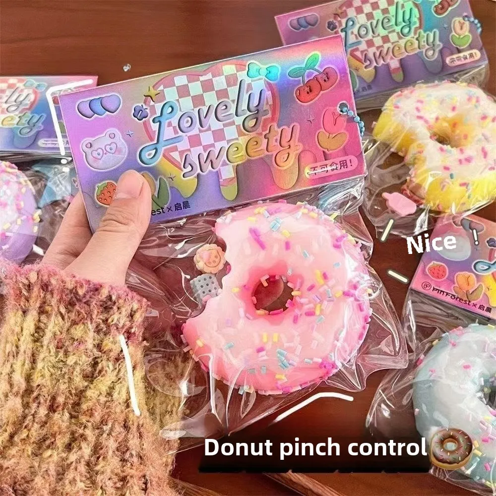 Taba squishy cake donut игрушка для снятия стресса - Фотография_5