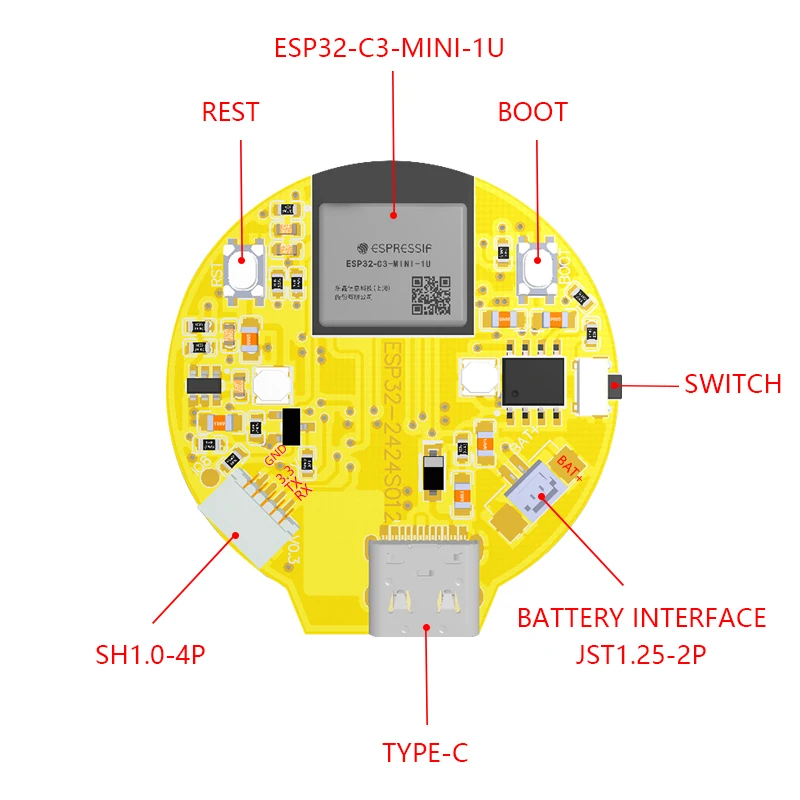 Esp32 arduino lvgl wifi и bluetooth макетная плата 1 - Фотография_6