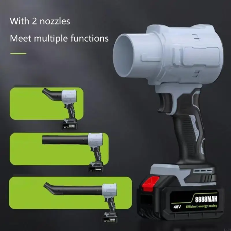 Высокоэффективная беспроводная воздуходувка 21 в для дома и патио - Фотография_5