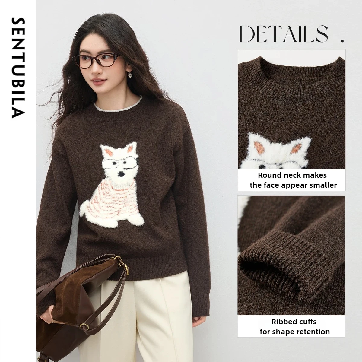 Sentubila женский пуловер - Фотография_3