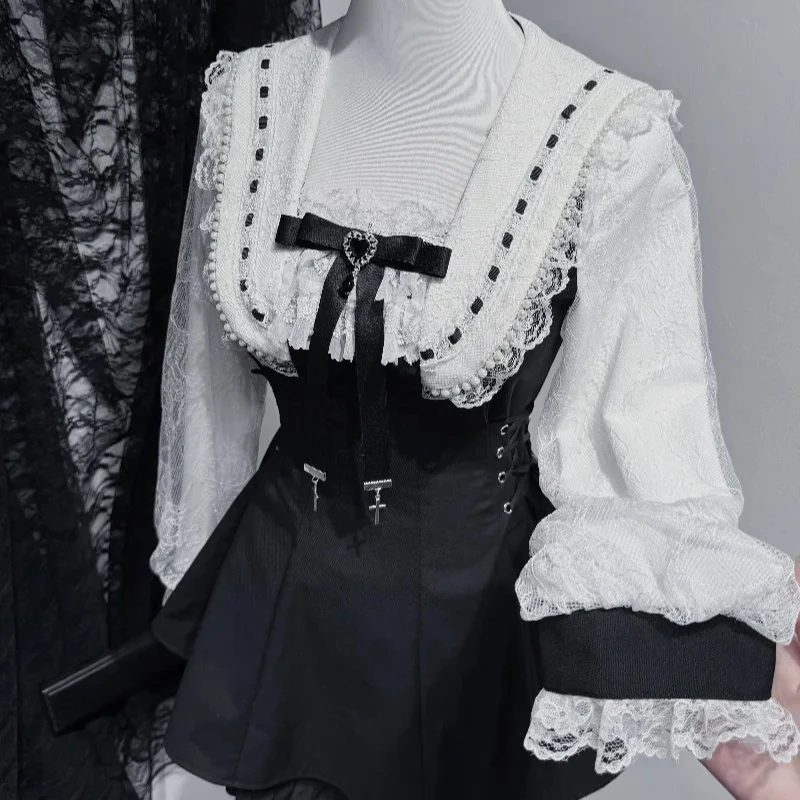 Осенний новый милый комплект платьев - Фотография_5