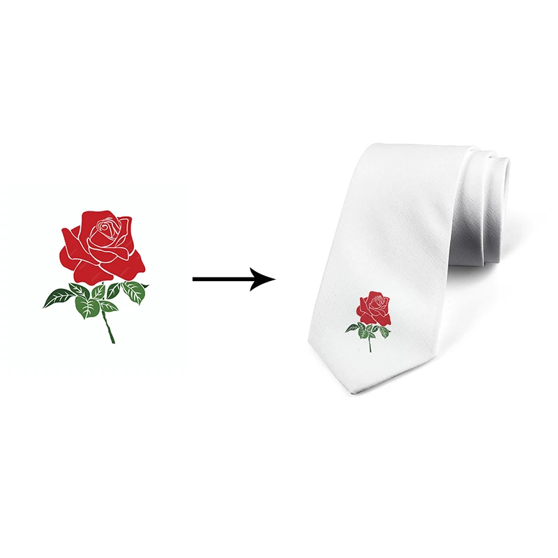 Самодельный индивидуальный галстук с индивидуальным логотипом - Фотография_3