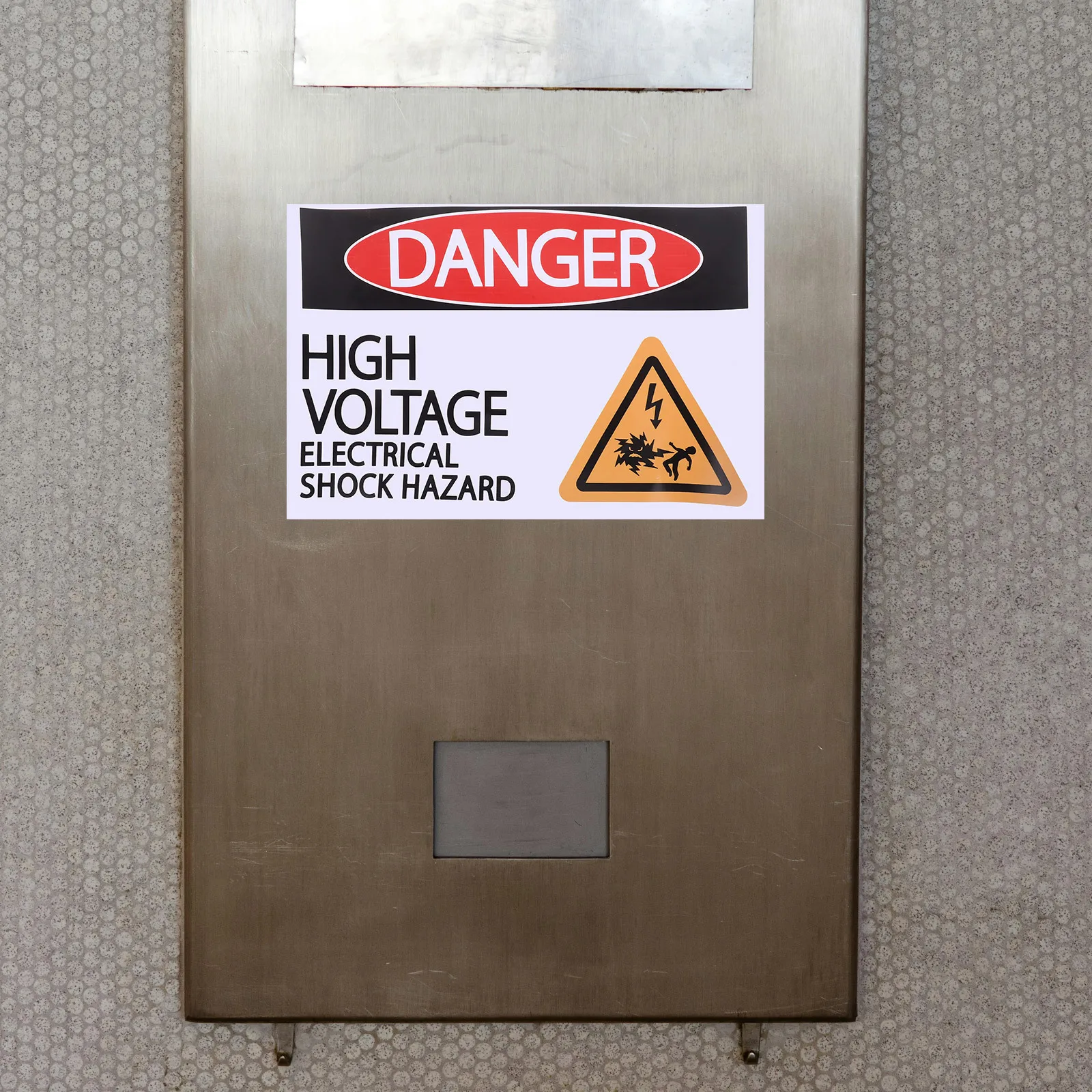 Предупреждающие наклейки высокого напряжения - Фотография_5