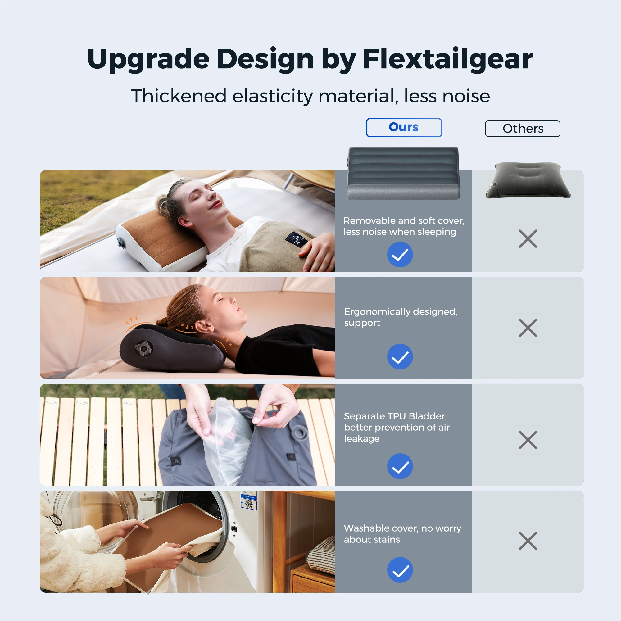 Flextail zero pillow — эргономичная - Фотография_5