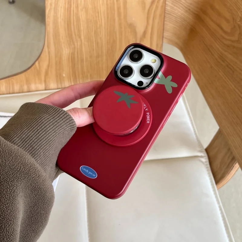 Корейский милый мультяшный магнитный держатель с помидорами - Фотография_5