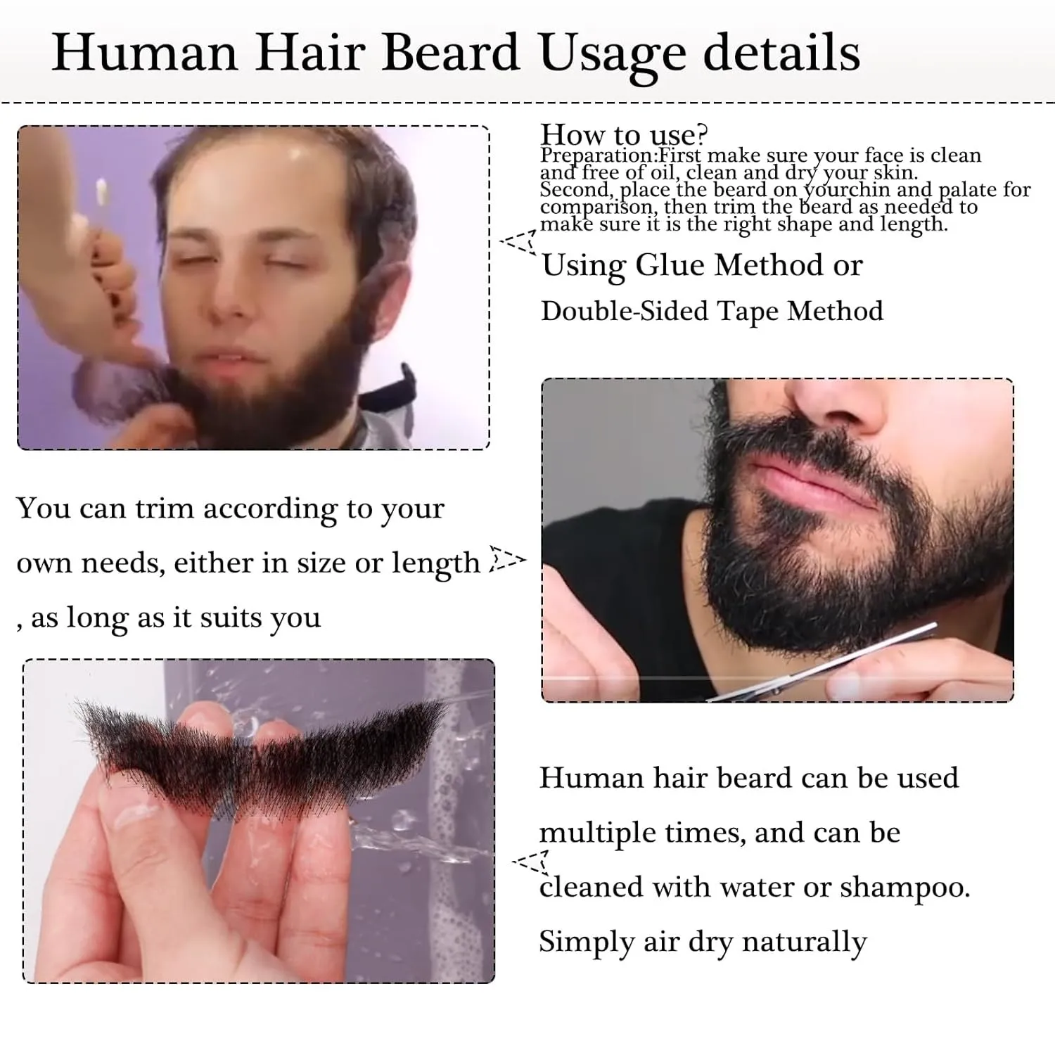 Поддельный костюм бородки - Фотография_3