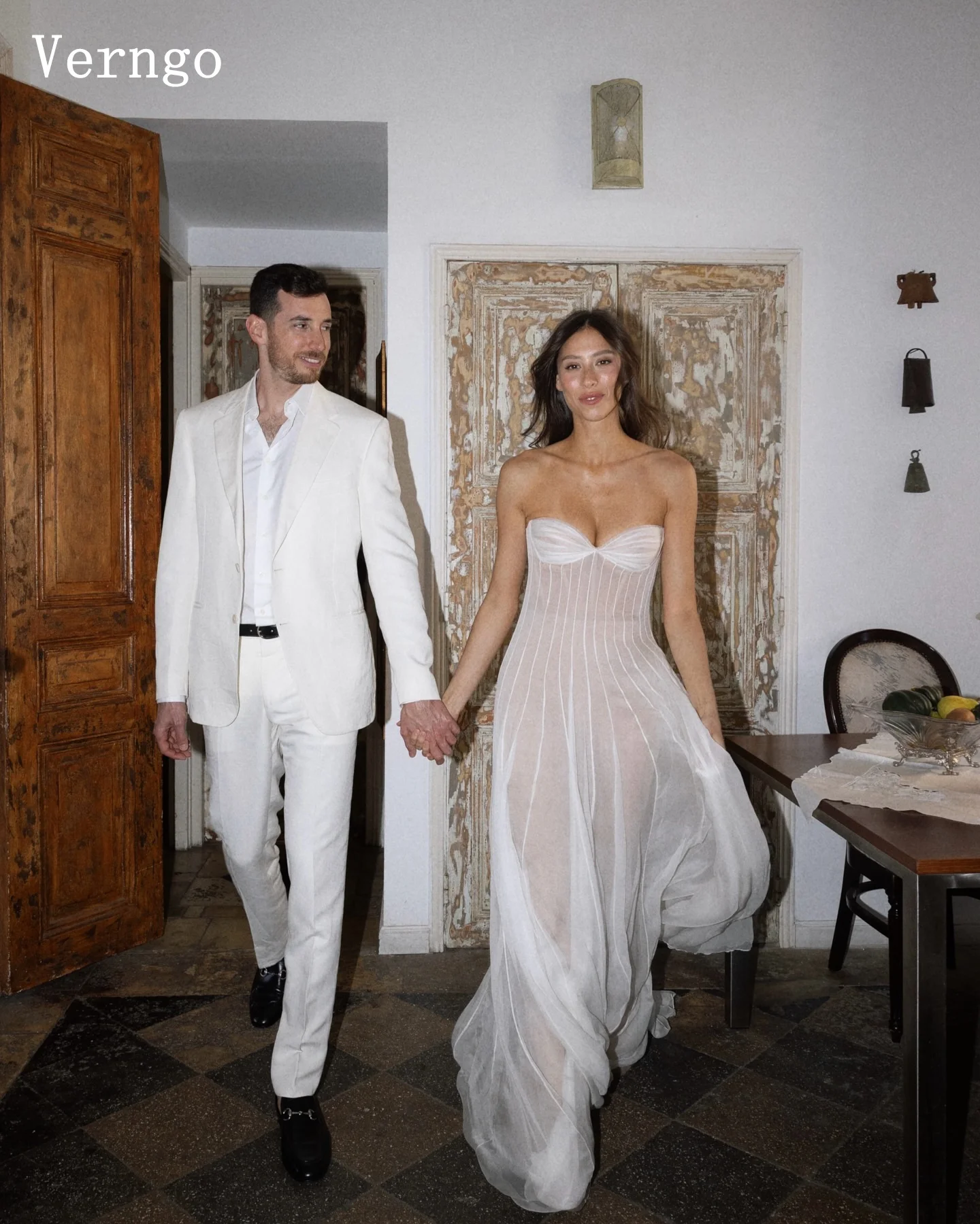 Verngo lvory кружевное свадебное - Фотография_4