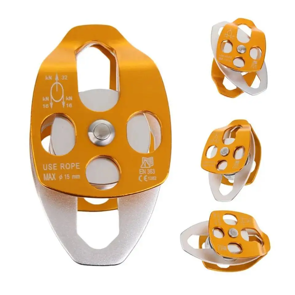 32 кн, поворотный двойной шкив для скалолазания - Фотография_2