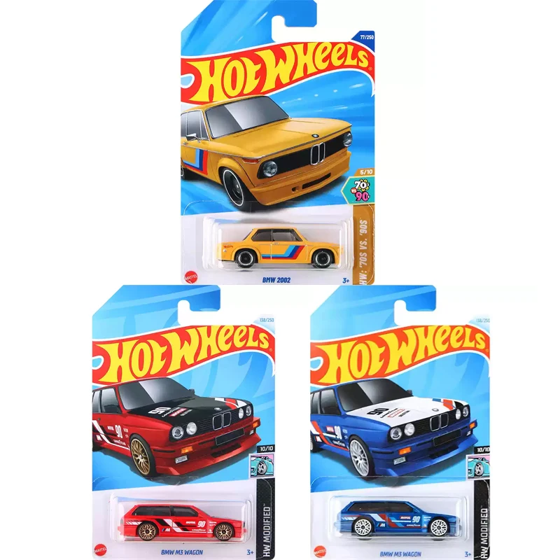 Оригинальный автомобиль hot wheels bmw 2002