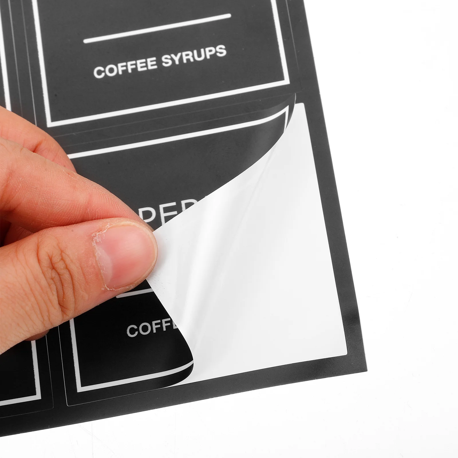 3 листа водонепроницаемые пвх этикетки - Фотография_5