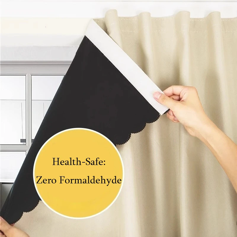 Без дрели, 100% светоблокирующие крючок и петля - Фотография_5