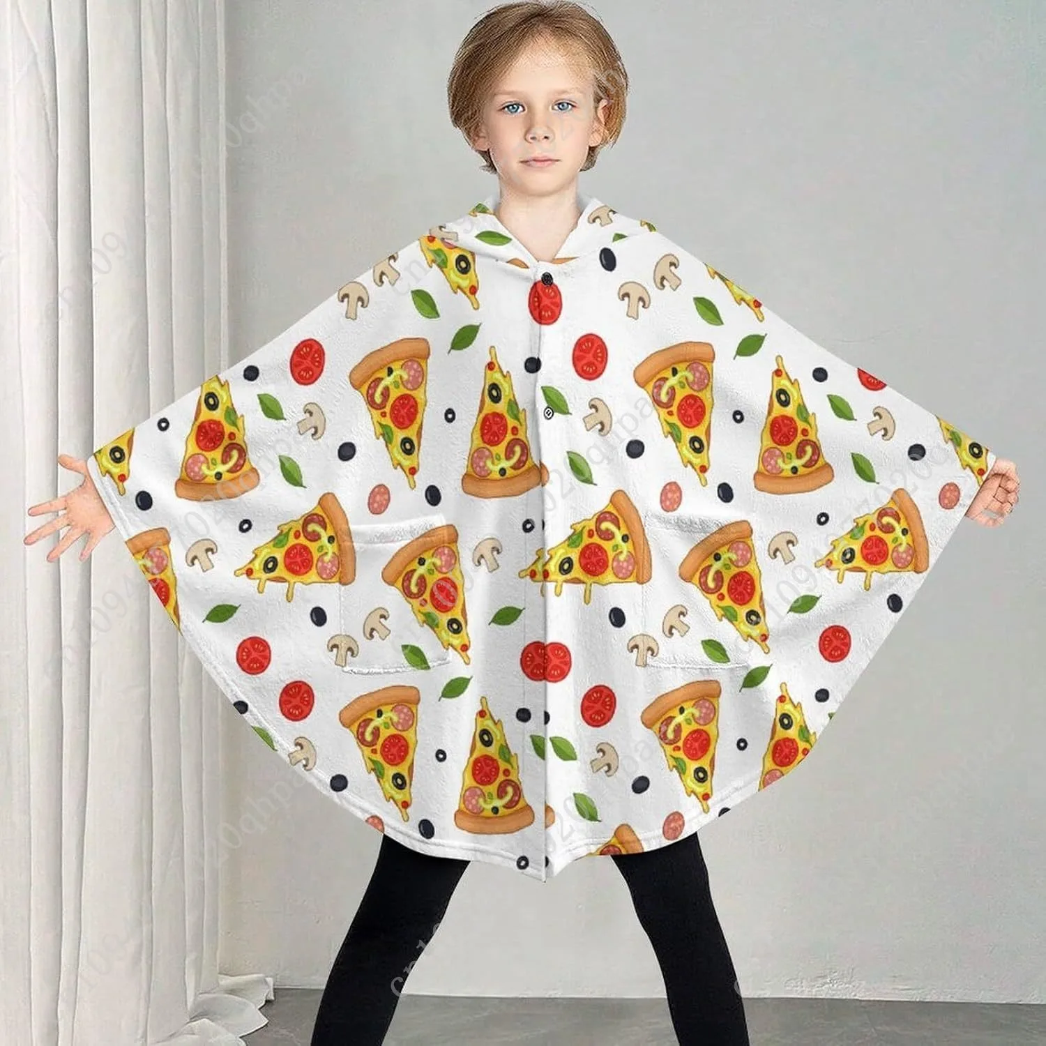 Уютный фланелевой свитер-одеяло - Фотография_2