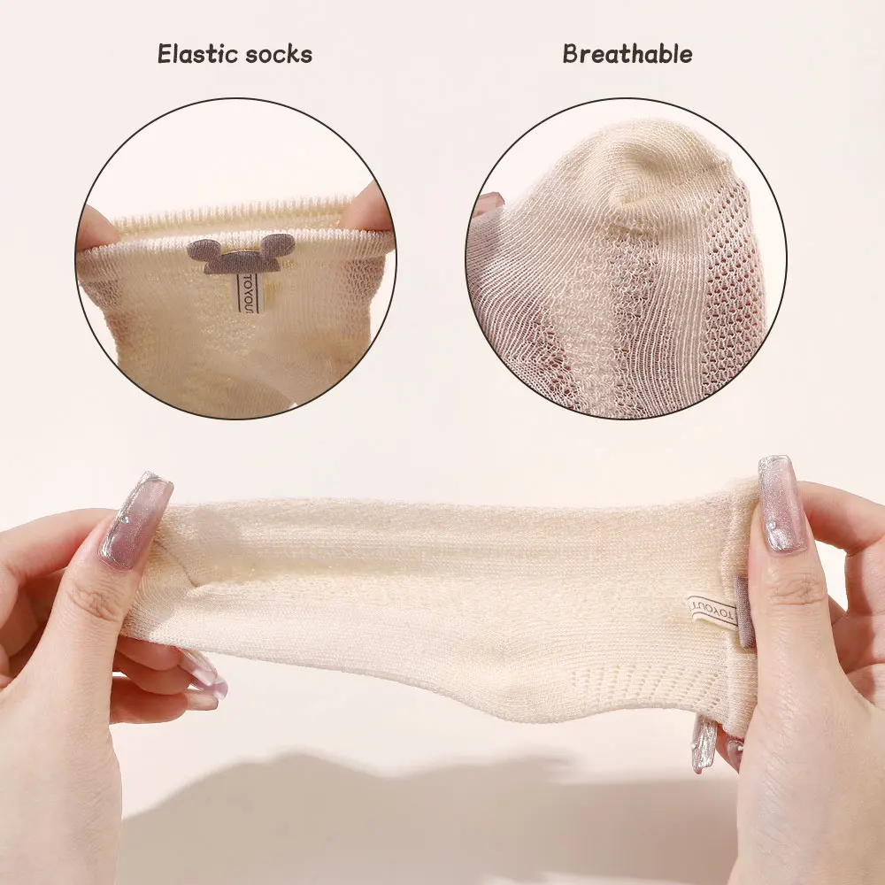 1 комплект, мягкие носки для малышек - Фотография_3