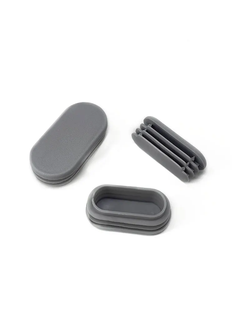 Овальные продолговатые пластиковые торцевые заглушки для ножек стола - Фотография_5