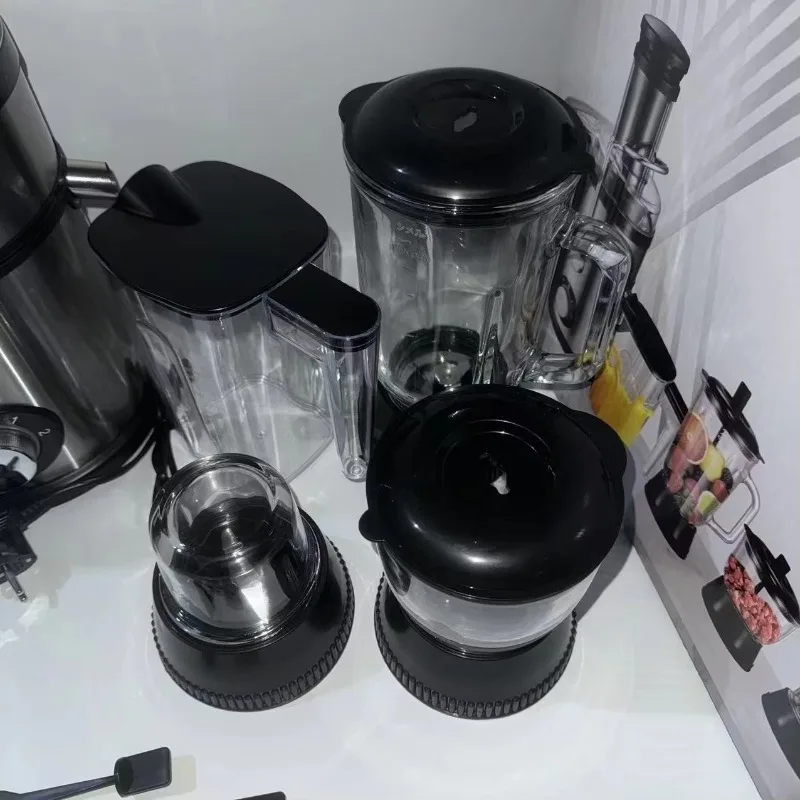 Многофункциональная коммерческая соковыжималка для моркови и овощей 4 в 1 - Фотография_2