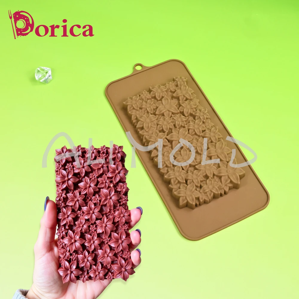 Цветочная силиконовая форма для шоколада - Фотография_2
