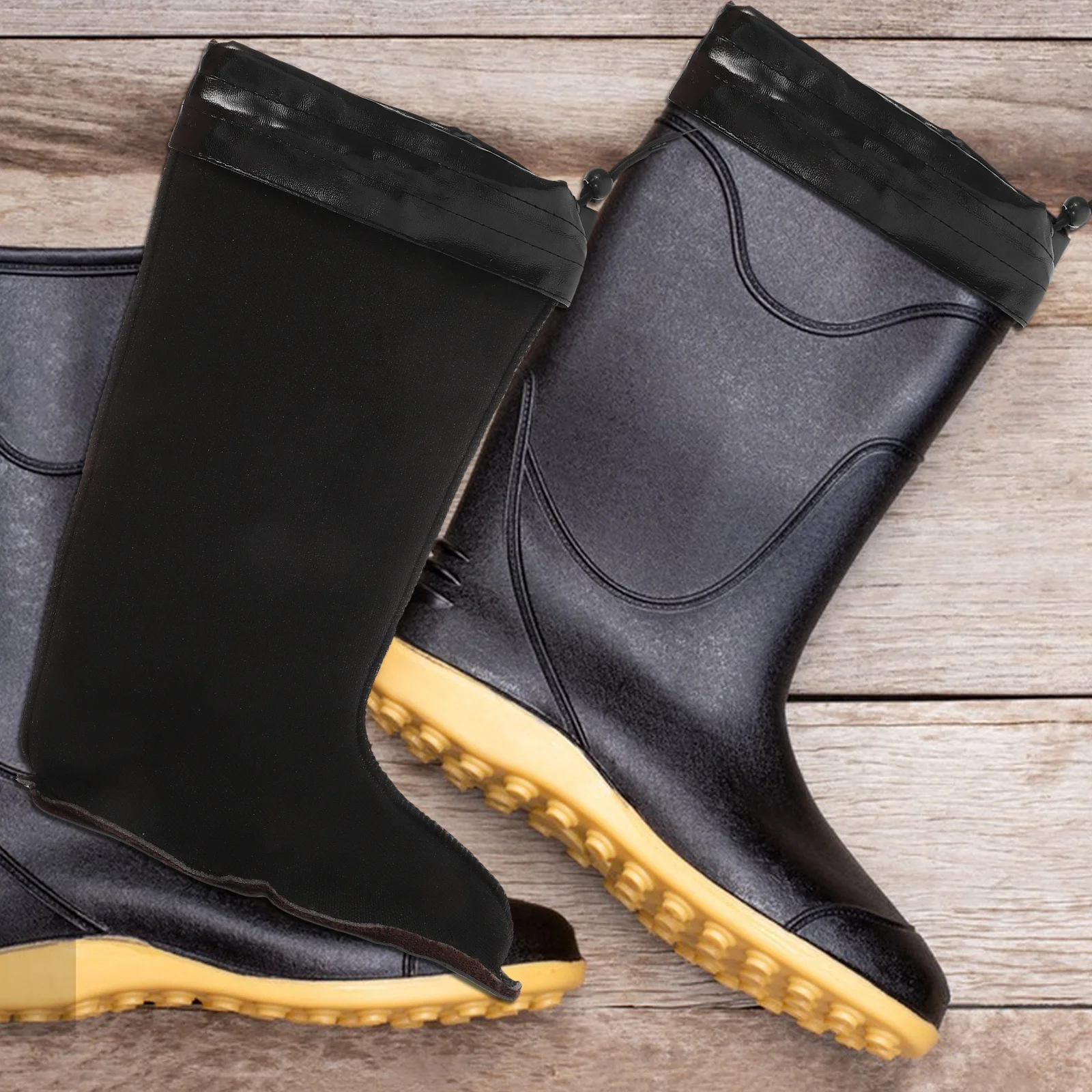 1 пара мужских теплых вкладышей для ботинок - Фотография_5