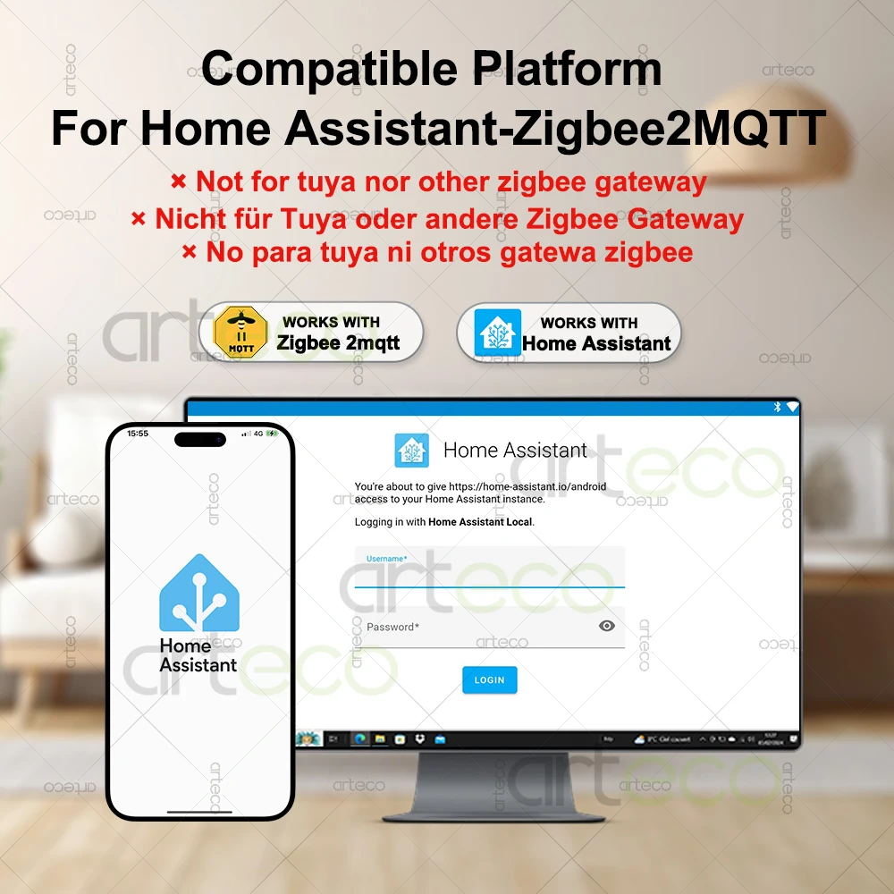 24g zigbee датчик присутствия человека - Фотография_2