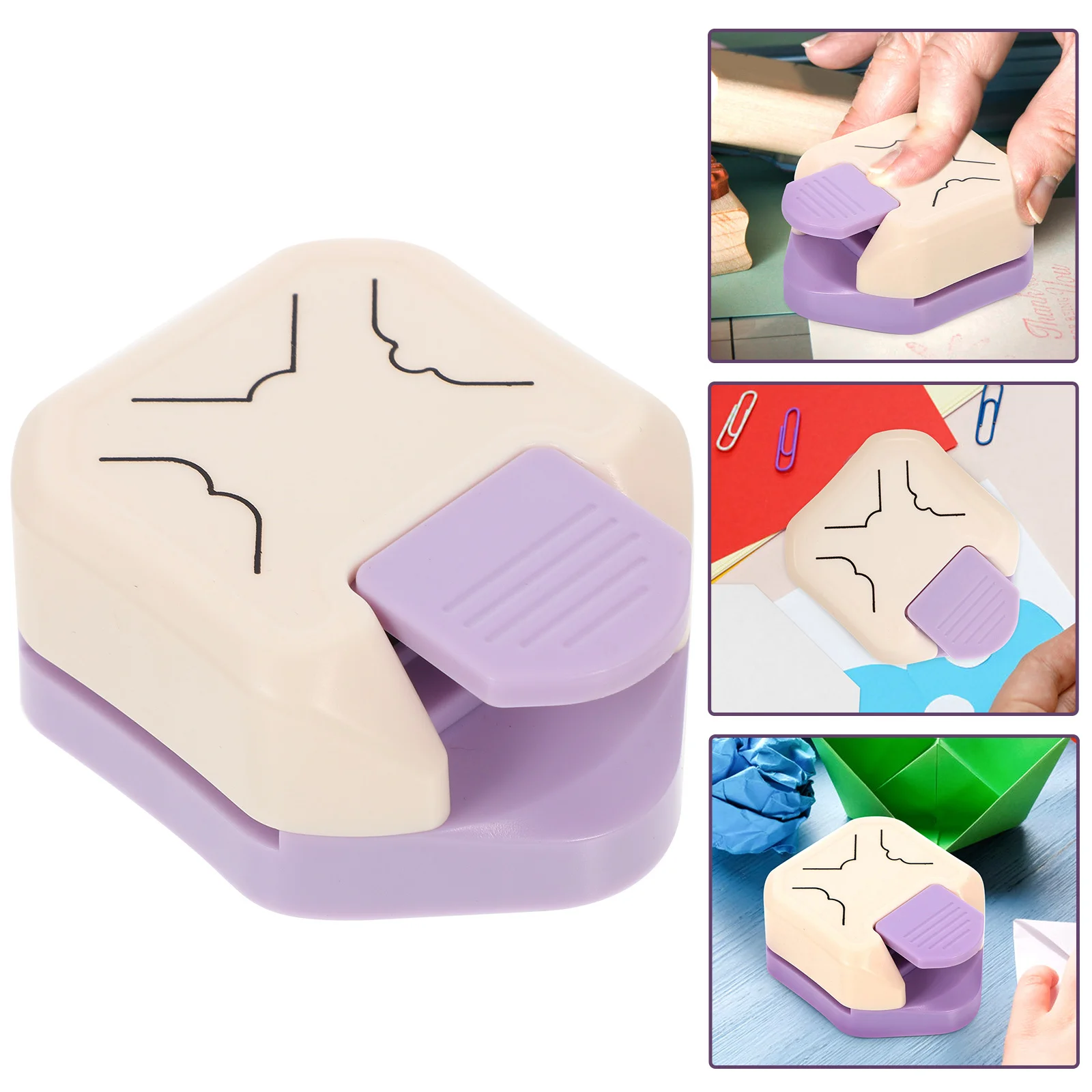 Угловой дырокол 3 в 1 с закругленными - Фотография_5