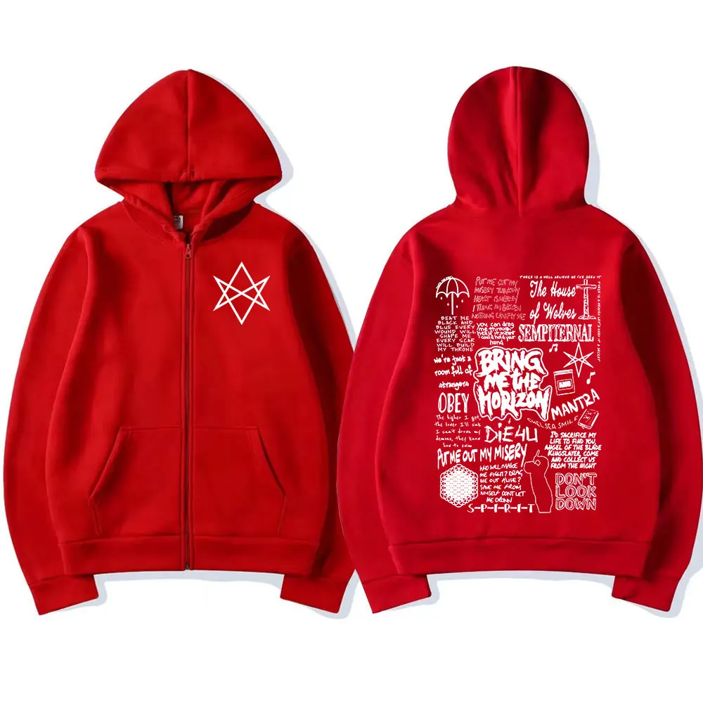 Толстовка bringme thehorizon на молнии - Фотография_4