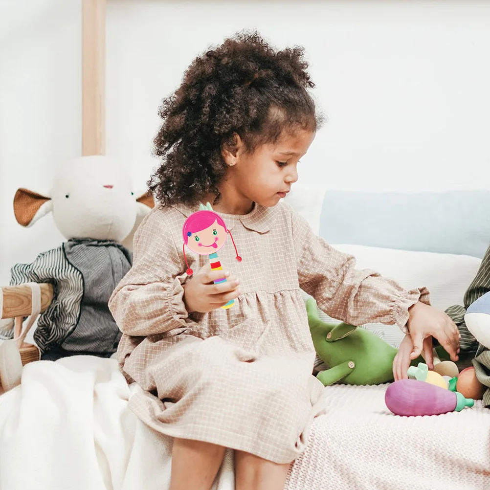 Деревянные барабаны детские погремушки - Фотография_4