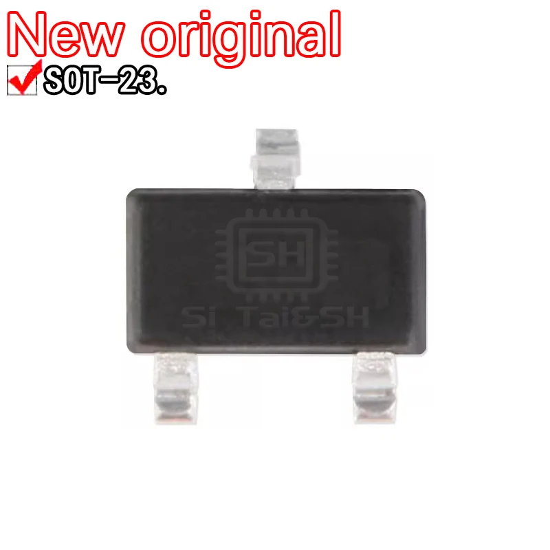 Dtc143zca e23 черный пластиковый защитный чехол для sot-23 npn 50v0