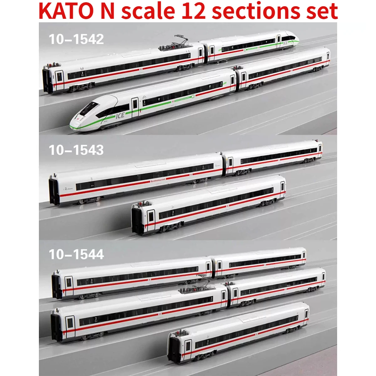 Набор моделей поездов kato n scale 1/160