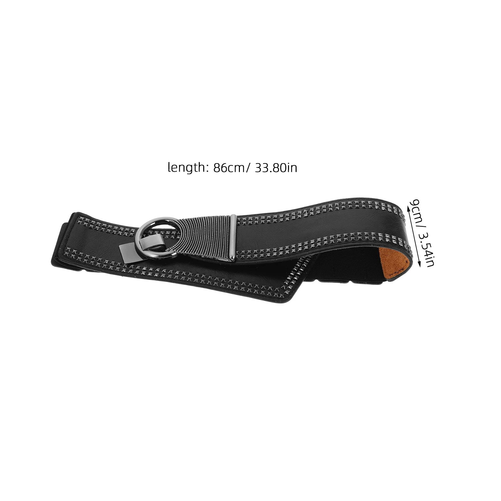 Модный эластичный пояс в стиле панк для женщин - Фотография_6