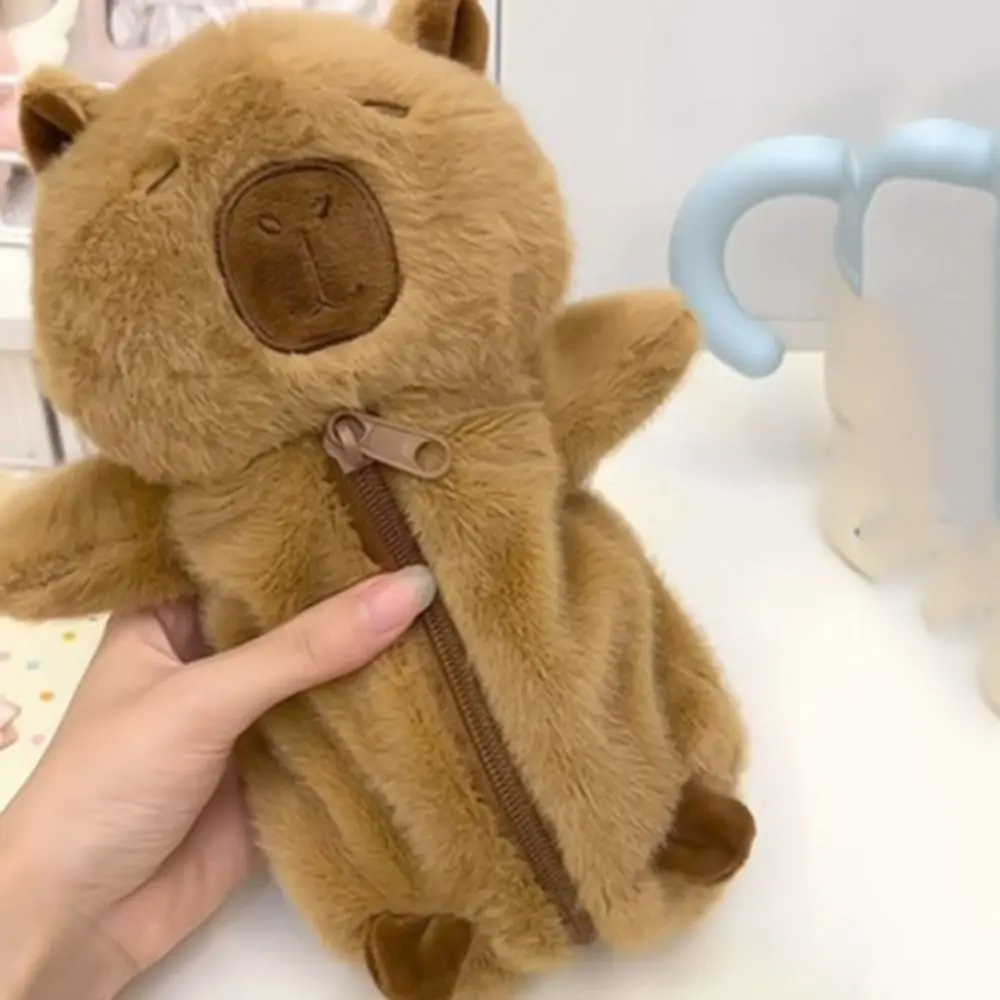 Large capacity capybara plush pen - Фотография_2